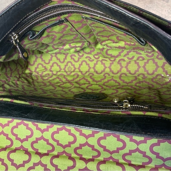 orYANY Julia Leather Satchel Messenger Bag - Picture 10 of 15